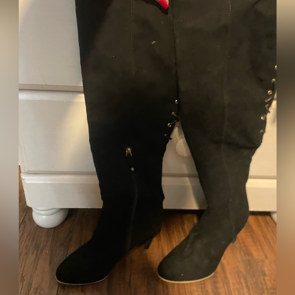 Black Over the Knee Boots